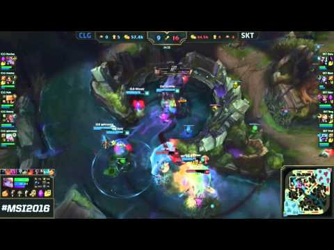 Mid-Season Invitational - CLG Vs. SKT - Second Baron Fight