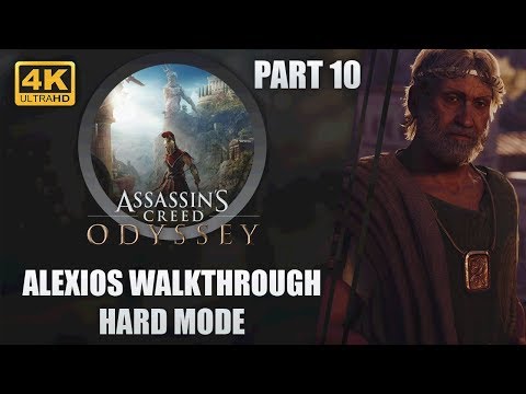 Assassin's Creed: Odyssey | Hard Walkthrough | Xbox One X 4K | Part 10 "Welcome To Athens"