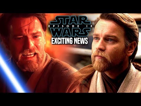 Star Wars Episode 9 Ewan Mcgregor! Exciting News Revealed (Star Wars News) Video