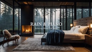 Whispers of Forever Piano And Rain Sleep Music 🌧️🌿