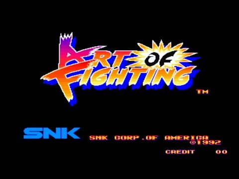Art Of Fighting (1992) - (Full Game) NEO-GEO Arcade MAME Longplay [148]