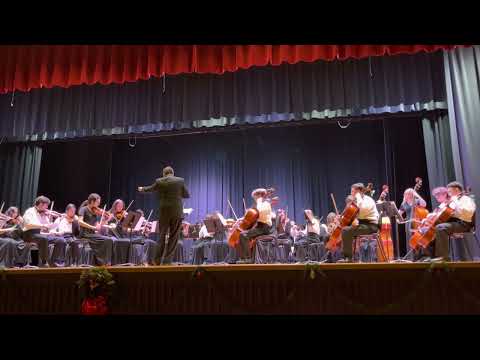 Milford high school winter concert orchestra Chanukah festival overture
