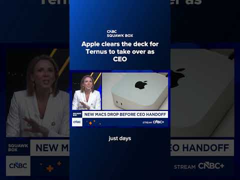 Apple clears the deck for John Ternus to take over as CEO