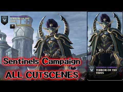 Warcraft 3 Reforged - Sentinels Campaign ALL CUTSCENES