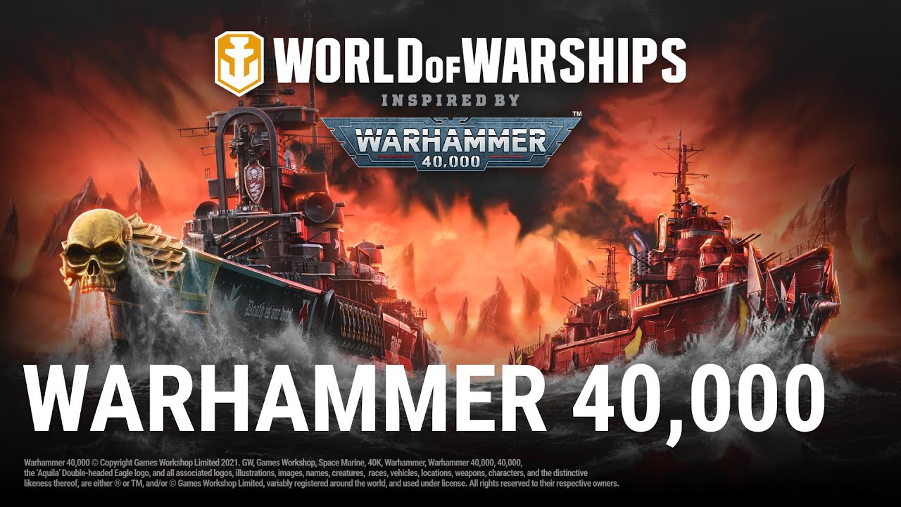 WoWS x Warhammer 40,000: Orks and Black Templars | World of Warships