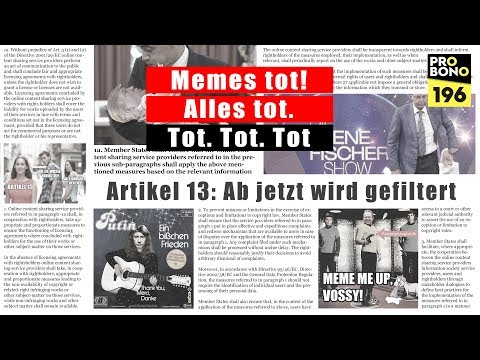 Gibt es Alternativen zum Uploadfilter? (probono Magazin)