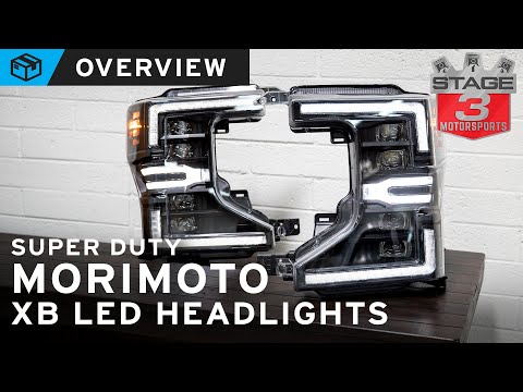 2020-2021 F250 & F350 Super Duty Morimoto XB LED Headlight Overview