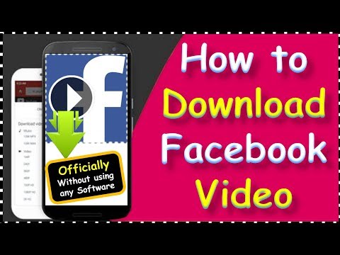 How To Download Facebook Videos using the official method 2022 | Facebook video download online Video