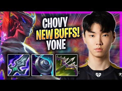 CHOVY TRIES YONE WITH NEW BUFFS! - GEN Chovy Plays Yone MID vs Vladimir! | Season 2023