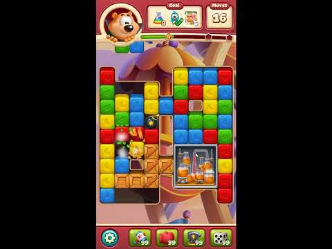 Toon Blast Level 7226 - NO BOOSTERS 🐻🐺🐱 | SKILLGAMING ✔️