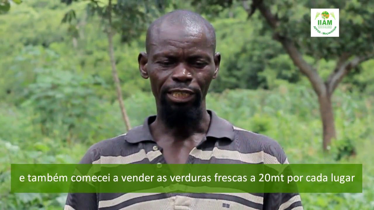 Produtor beneficiário do APPSA IIAM