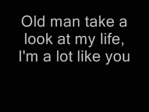 Neil Young - Old Man (Lyrics)