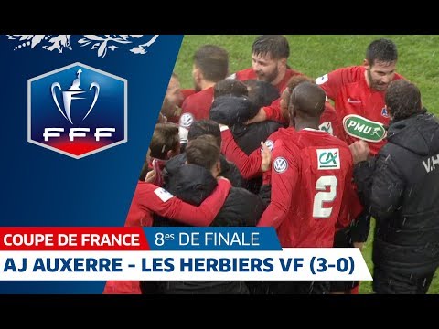 Coupe de France, 8es de finale : AJ Auxerre-Les Herbiers VF (0-3), le résumé I FFF 2018