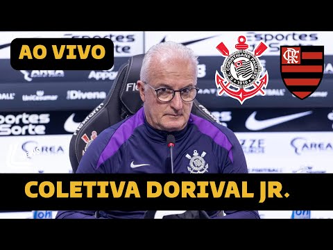 COLETIVA DORIVAL JR. AO VIVO - CORINTHIANS X FLAMENGO- DIRETO DO MANÉ GARRINCHA