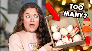 I Got Carried Away... Custom Painting TONS of Wooden Christmas Ornaments *oops*