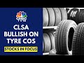 Tyre Stocks Like Apollo Tyres CEAT MRF Gain After CLSA Initiate Coverage With Outperform Rating
