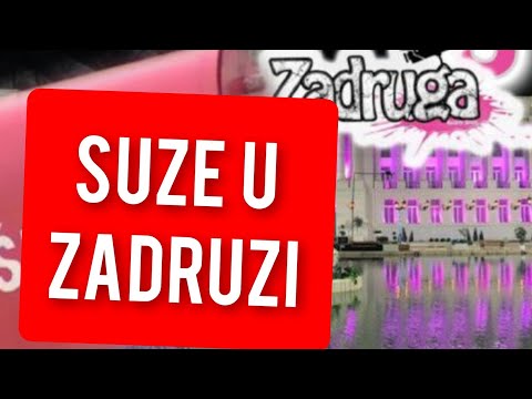 SUZE I TUGA U ZADRUZI - JAVILI UPRAVO SAD