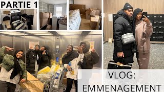 WEEKLY VLOG: ON EMMÉNAGE NOTRE APPARTEMENT/ Partie 1