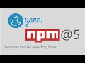 BASTA 2017: npm endlich schnell und stabil &ndash; npm 5 und Yarn