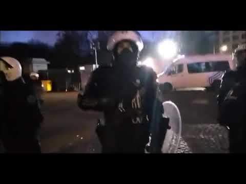 Violences verbales et physiques des Policiers à Bruxelles