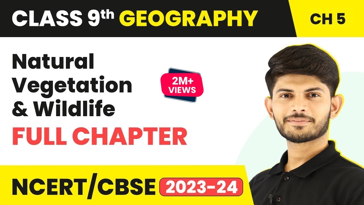 Video explaining natural vegetation characteristics and ecological balance