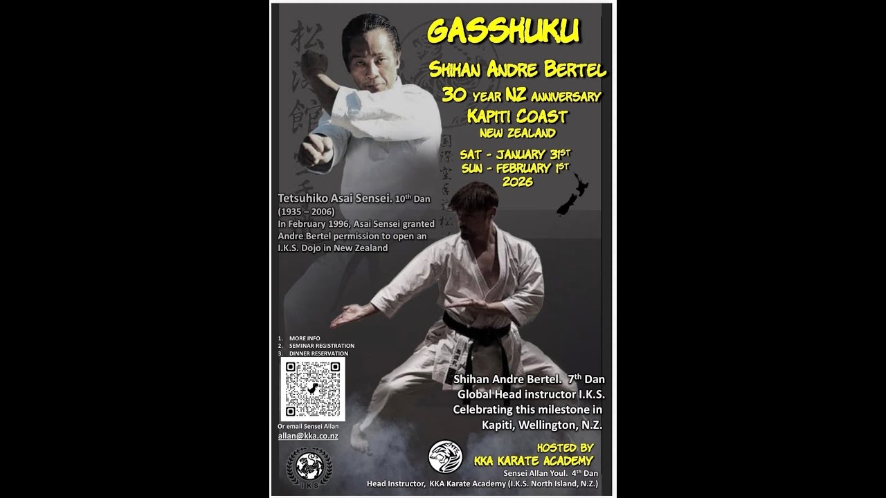 2026 André Bertel - Kapiti Coast - NEW ZEALAND SEMINAR