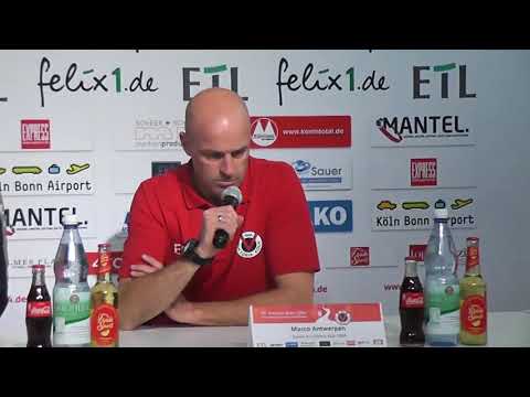 Uerdingerblock Pressekonferenz Viktoria Köln - KFC Uerdingen