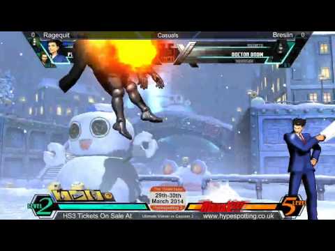 RageQuit vs Breslin UMvC3 Casuals Saltire Suite 15/12/13 pt2
