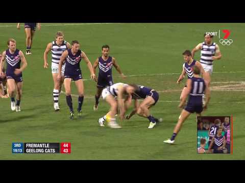 Round 17 AFL Highlights - Fremantle v Geelong