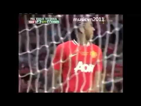 Paul Scholes Testimonial vs New York Cosmos 6-0 All Goals (5/8/11)