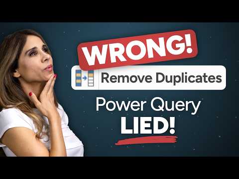 Power Query: Fix Wrong Remove Duplicates Power Query: Fix Wrong Remove Duplicates