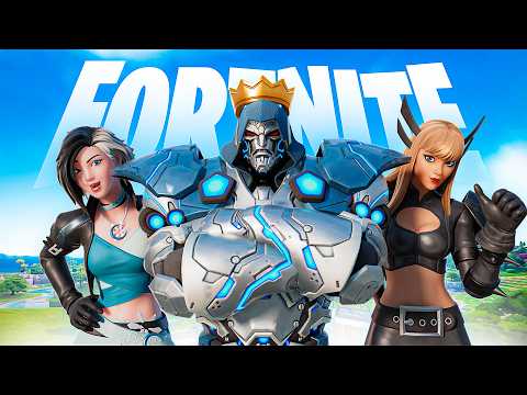 Winning With *EVERY* MARVEL RIVALS BOSS in Fortnite!