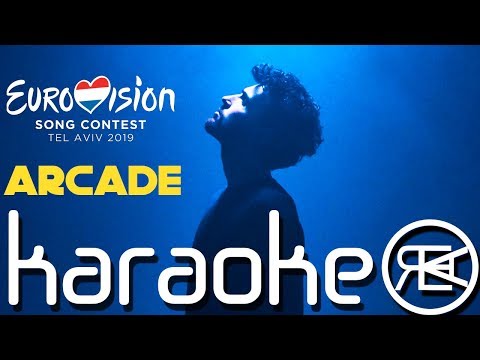 Duncan Laurence – Arcade | Karaoke instrumental with lyrics (Eurovision 2019 Netherlands)