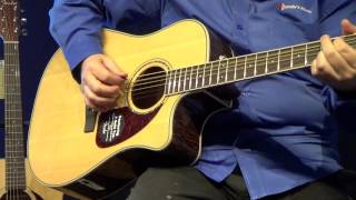 Video thumbnail for Fender CD220SCE Acoustic Guitar Ash Burl by Lander's Music