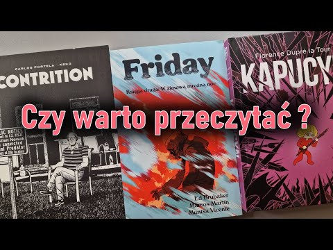 Recenzja komiksów -  Contrition, Kapucyn, Friday Księga druga: W zimową, mroźną noc - Nagle Comics