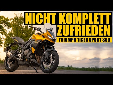 Triumph Tiger Sport 800 - Not quite fully developed
