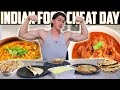 INDIAN FOOD CHEAT DAY | Eating ONLY Indian Food For 24 Hours