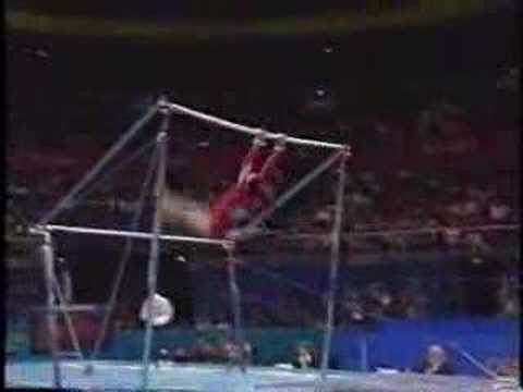 Tasha Schwikert - 2000 Olympics Team Prelims - Uneven Bars