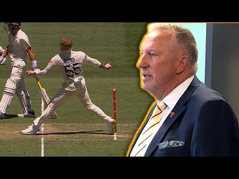 Ian Botham Reacts To Ben Stokes' No Ball Bowling David Warner | Triple M Cricket