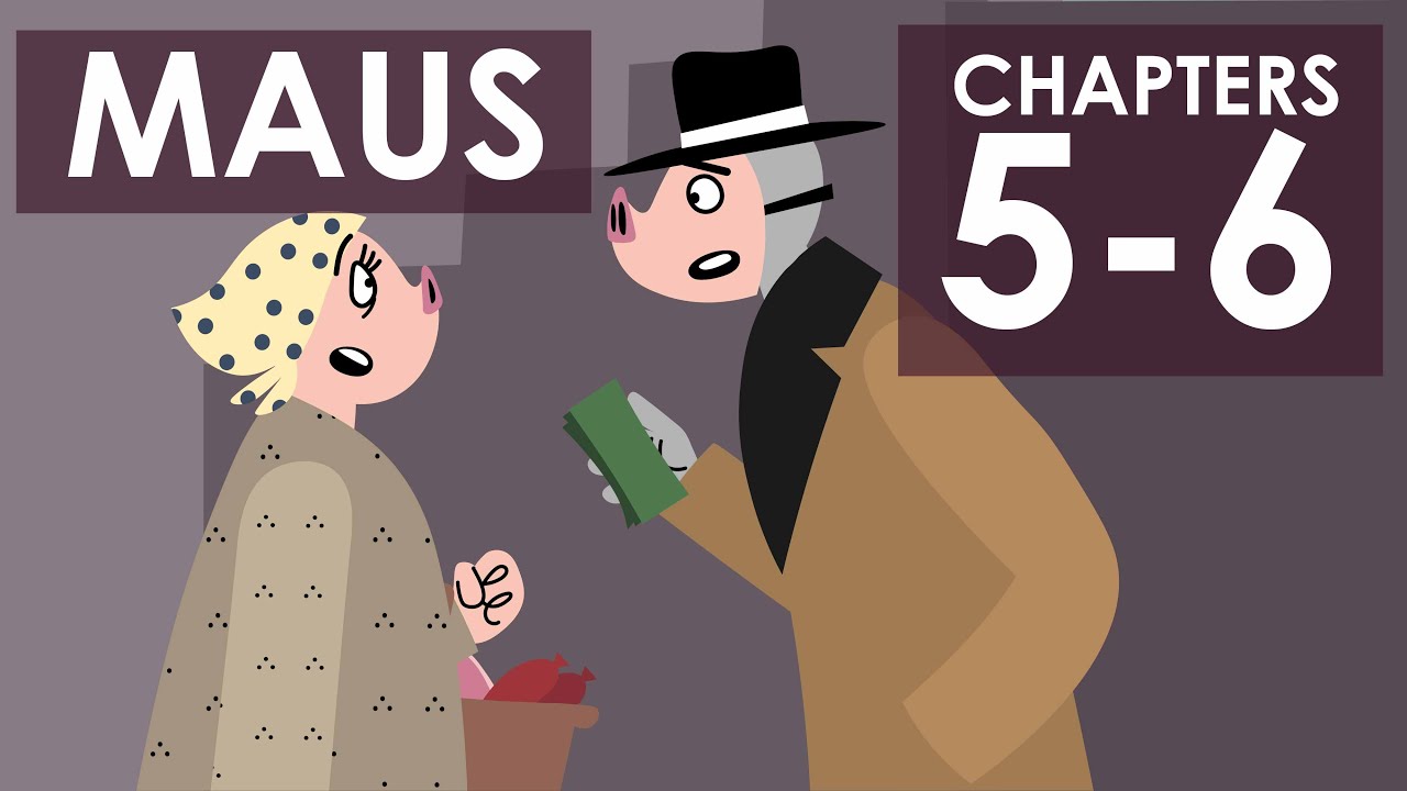 Maus Graphic Novel Summary - Volume 1 Chapters 5-6 - Schooling Online