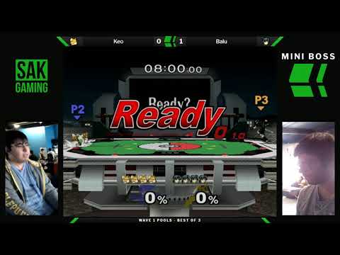 Mini Boss 3 Wave 1 Pools - Keo (Fox) vs Balu (Marth)