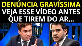 DESCOBRIRAM O PLANO DE LULA E MESSIAS QUE FOI REJEITADO AO STF PELO SENADO NIKOLAS FERREIRA