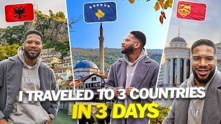 Black Guy goes to 3 countries in 3 days Europe