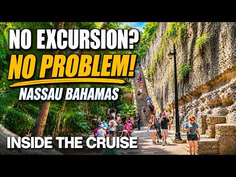 Nassau Walking Tour: Queen's Staircase | No Excursion Needed!