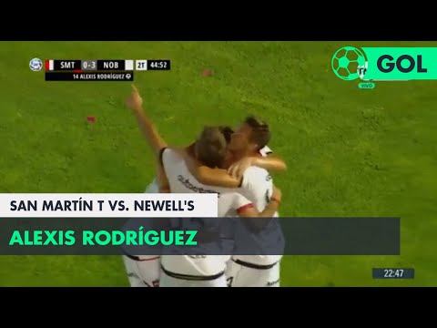 Alexis Rodríguez (0-3) San Martín T vs Newell's | Fecha 15 - Superliga Argentina 2018/2019