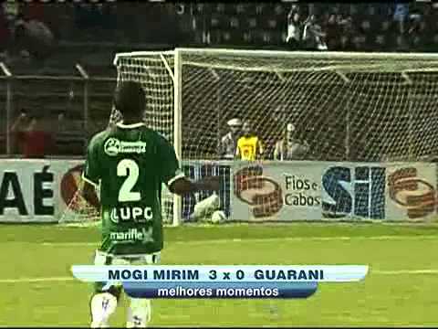 Mogi Mirim 3 x 0 Guarani - Campeonato Paulista 2012