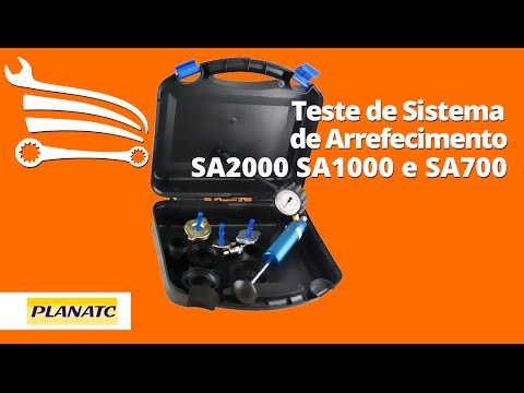 Equipamento para Teste do Sistema de Arrefecimento para Radiadores Comuns e Selados - Video