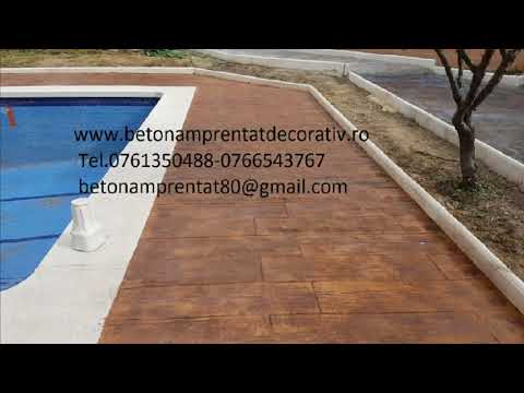 Beton Amprentat Moara Domnească Ilfov Tel.0761350488 ,0766543767