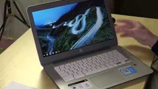 HP 14” Chromebook G4 Celeron 2.16GHz, 4GB RAM 16GB SSD (Refurbished)