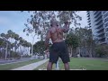 Shoulder workout in the park 5-27-21